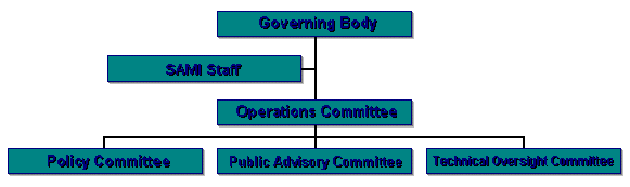 SAMI Organizational Chart